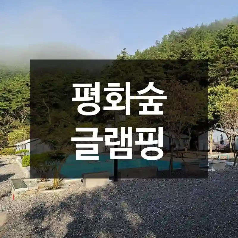 평화숲 글램핑