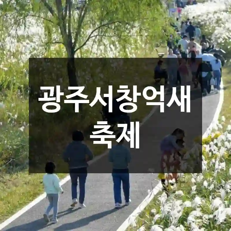 광주서창억새축제