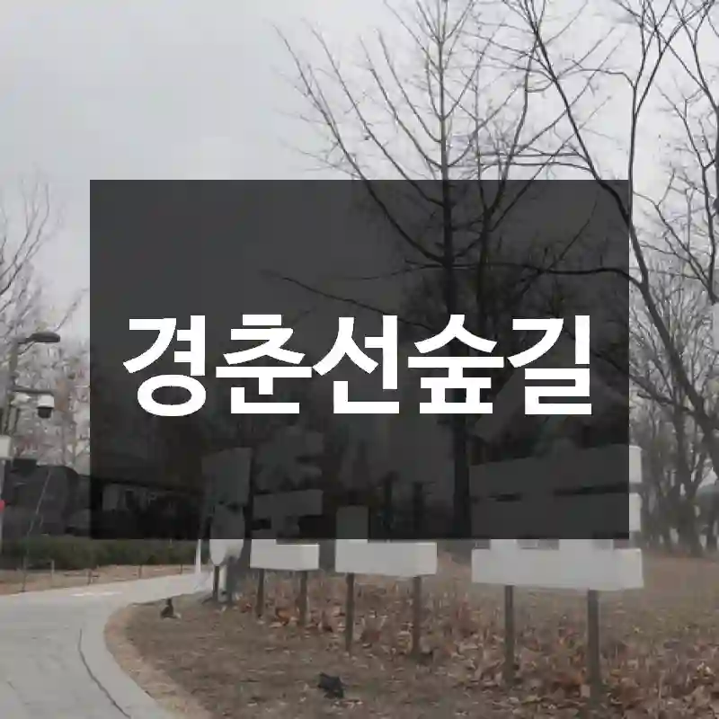 경춘선숲길