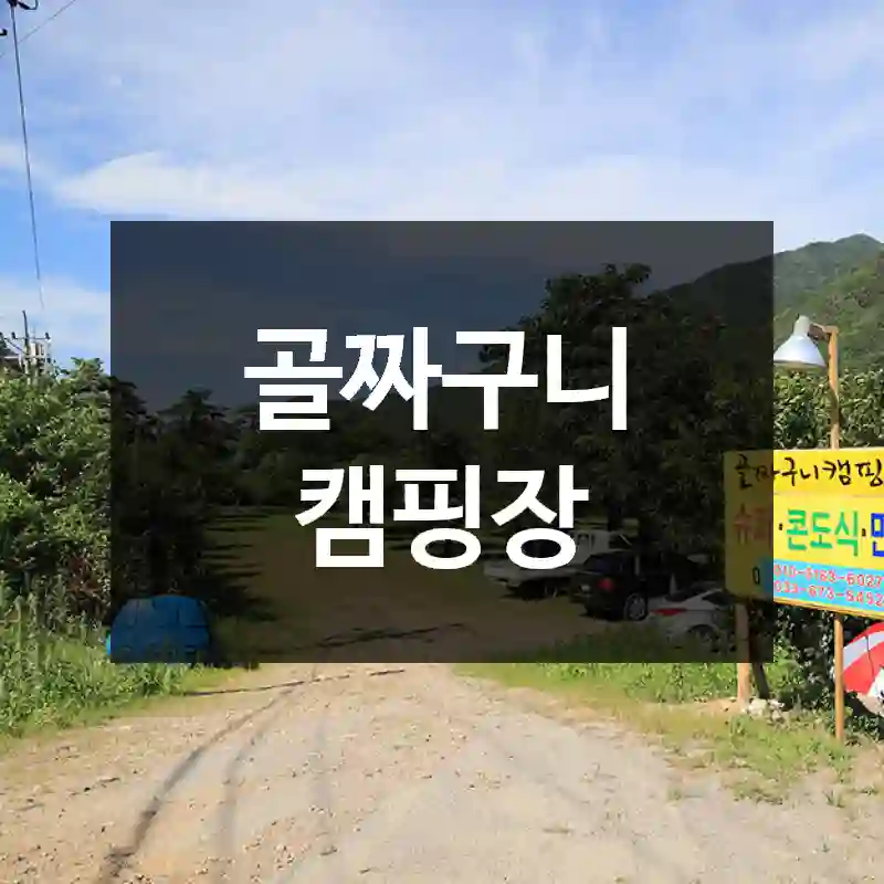 골짜구니 캠핑장