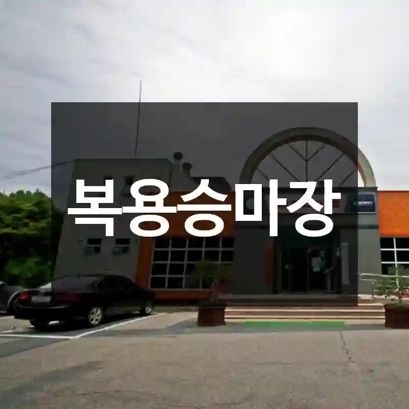 복용승마장