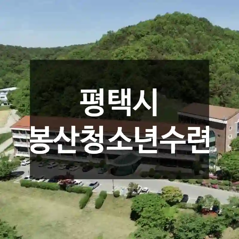 평택시 무봉산청소년수련원