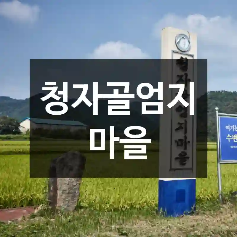 청자골엄지마을