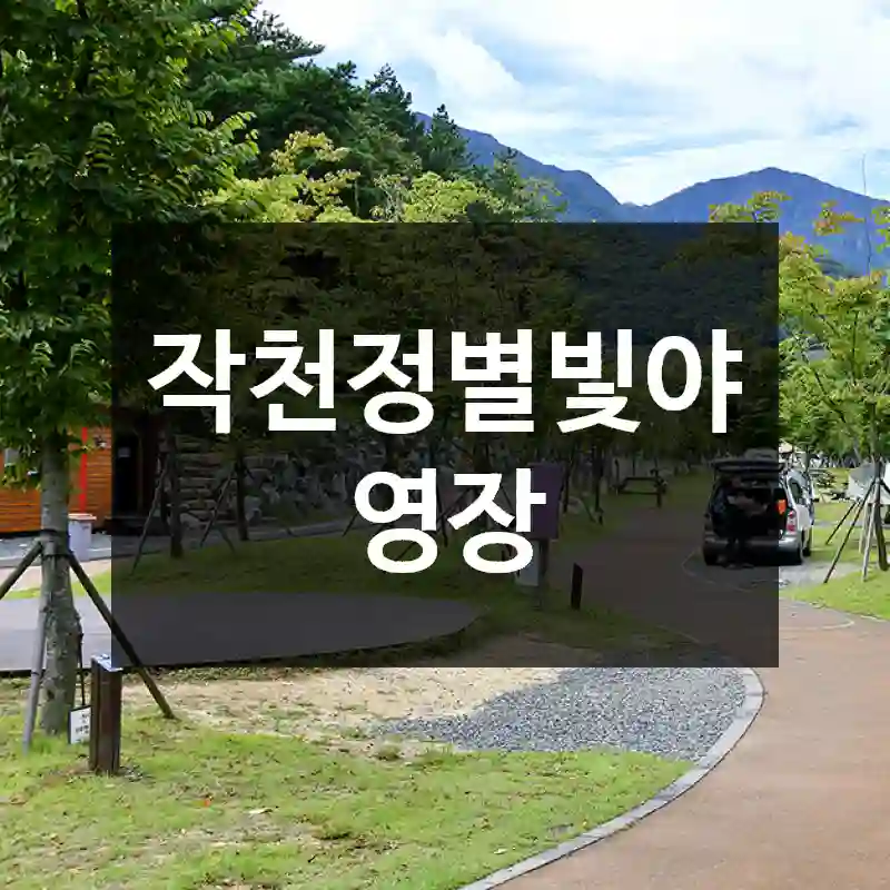 작천정별빛야영장