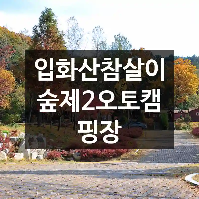 입화산참살이숲제2오토캠핑장