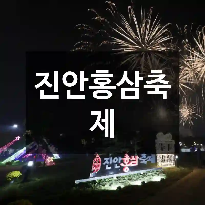 진안홍삼축제