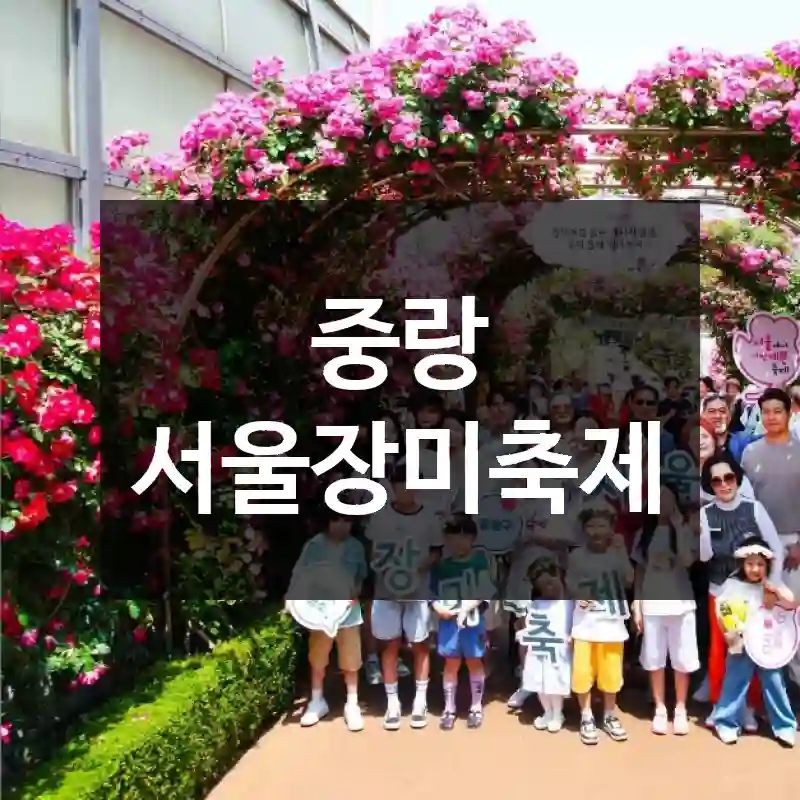 중랑 서울장미축제